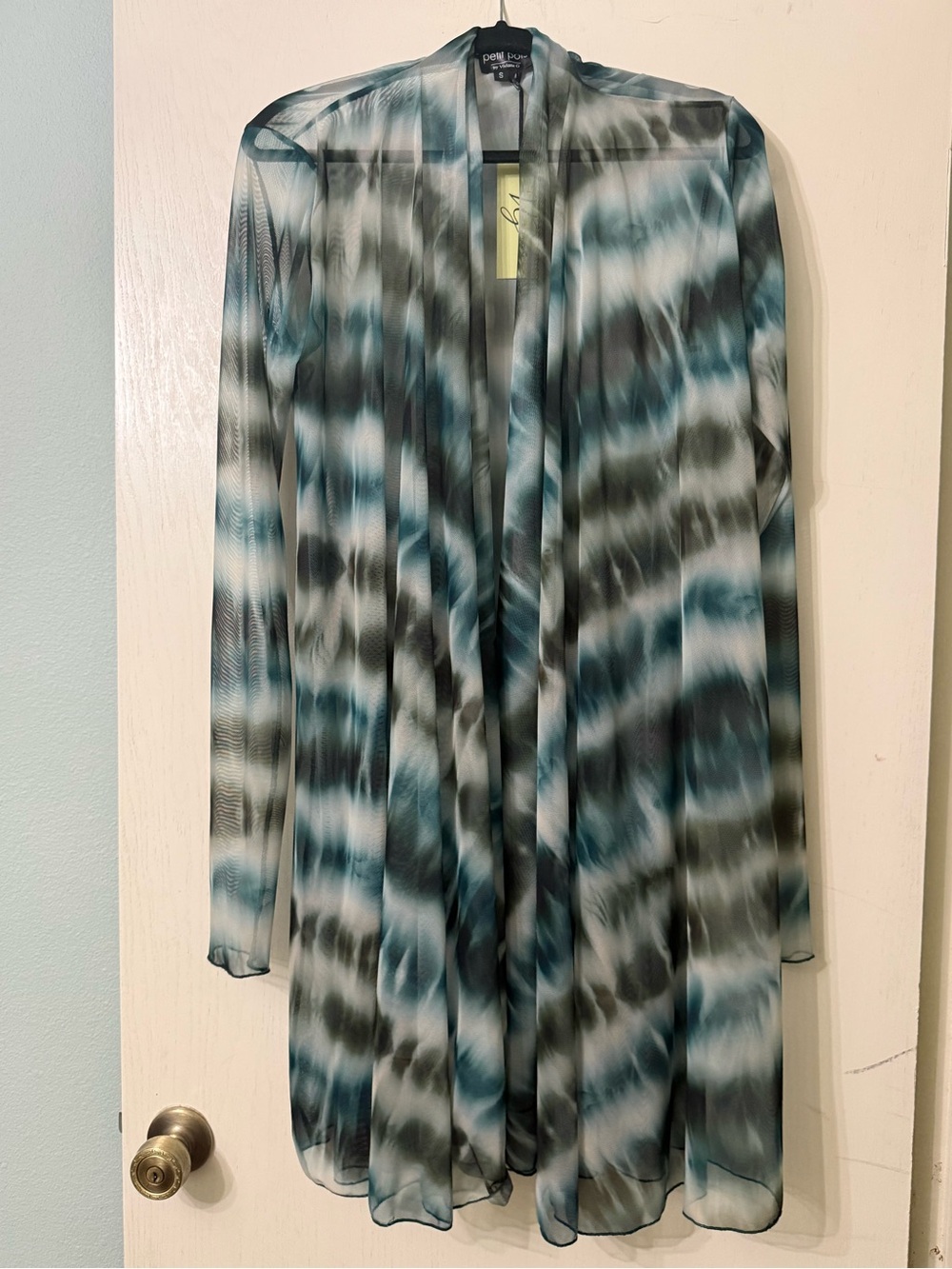 Petit Pois Viviana Mesh Kimono New with Tags Size S